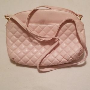 Pink Quilted Vintage Purse